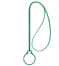 ROYAL POP / LEATHER LANYARD GREEN EIGHT