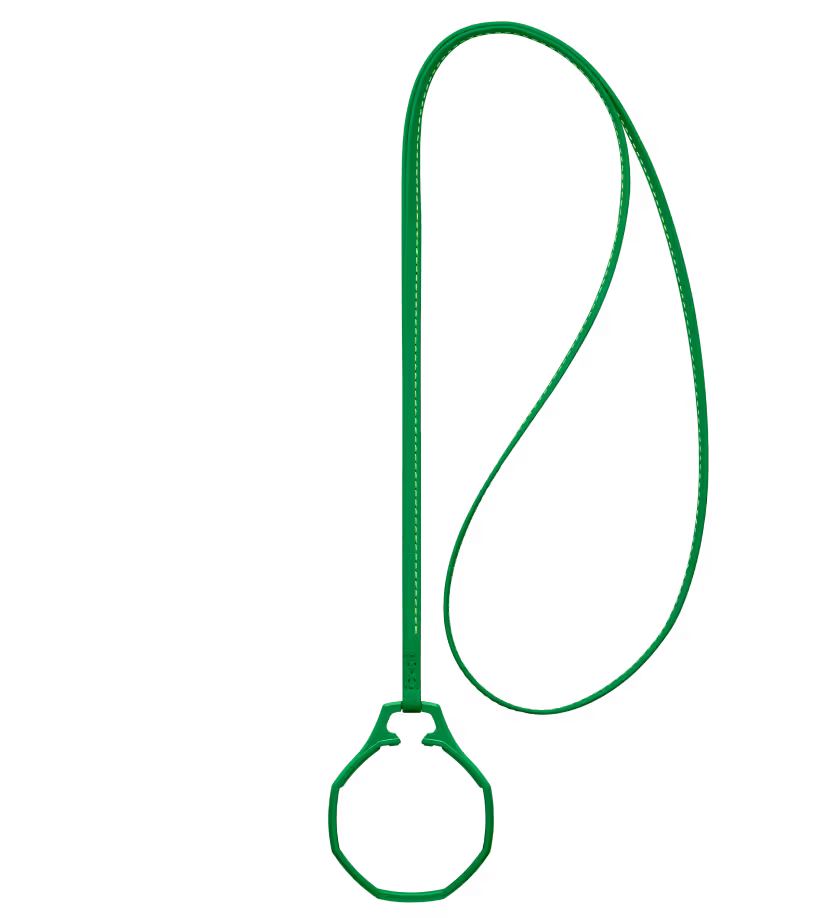 ROYAL POP / LEATHER LANYARD GREEN EIGHT