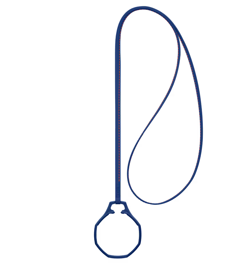 ROYAL POP / LEATHER LANYARD ORENJI HACHI