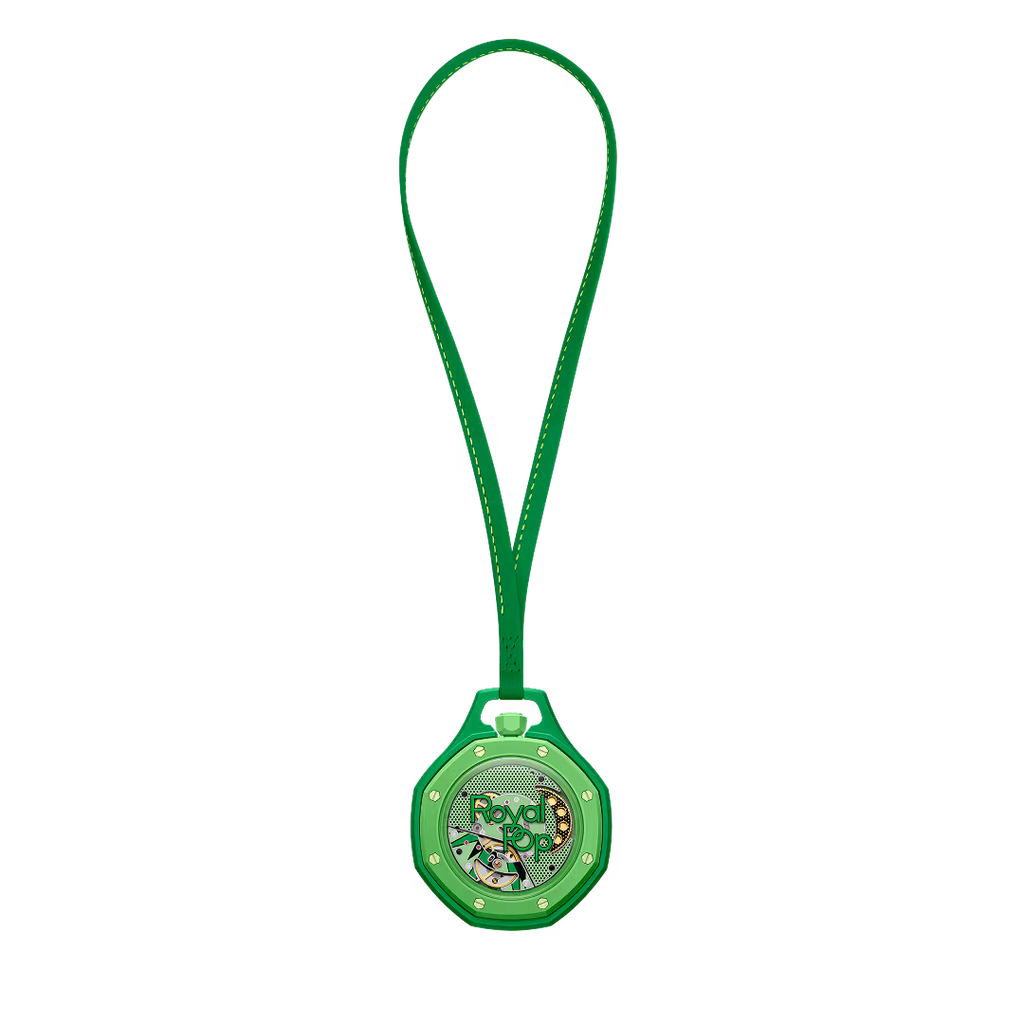 Swatch x Audemars Piguet | Royal Pop | Bioceramic Pocket Watch | GREEN EIGHT