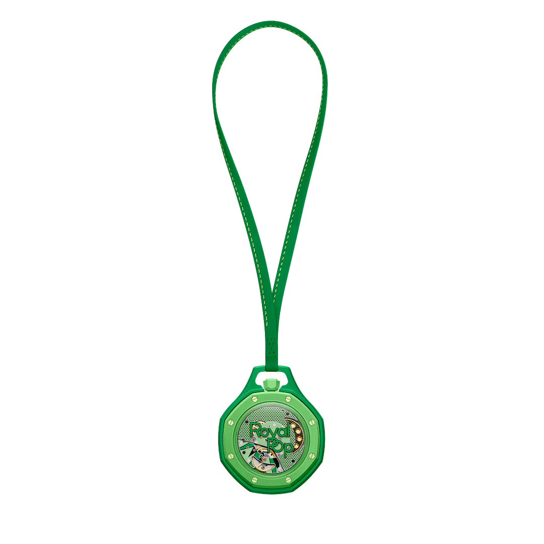Swatch x Audemars Piguet | Royal Pop | Bioceramic Pocket Watch | GREEN EIGHT