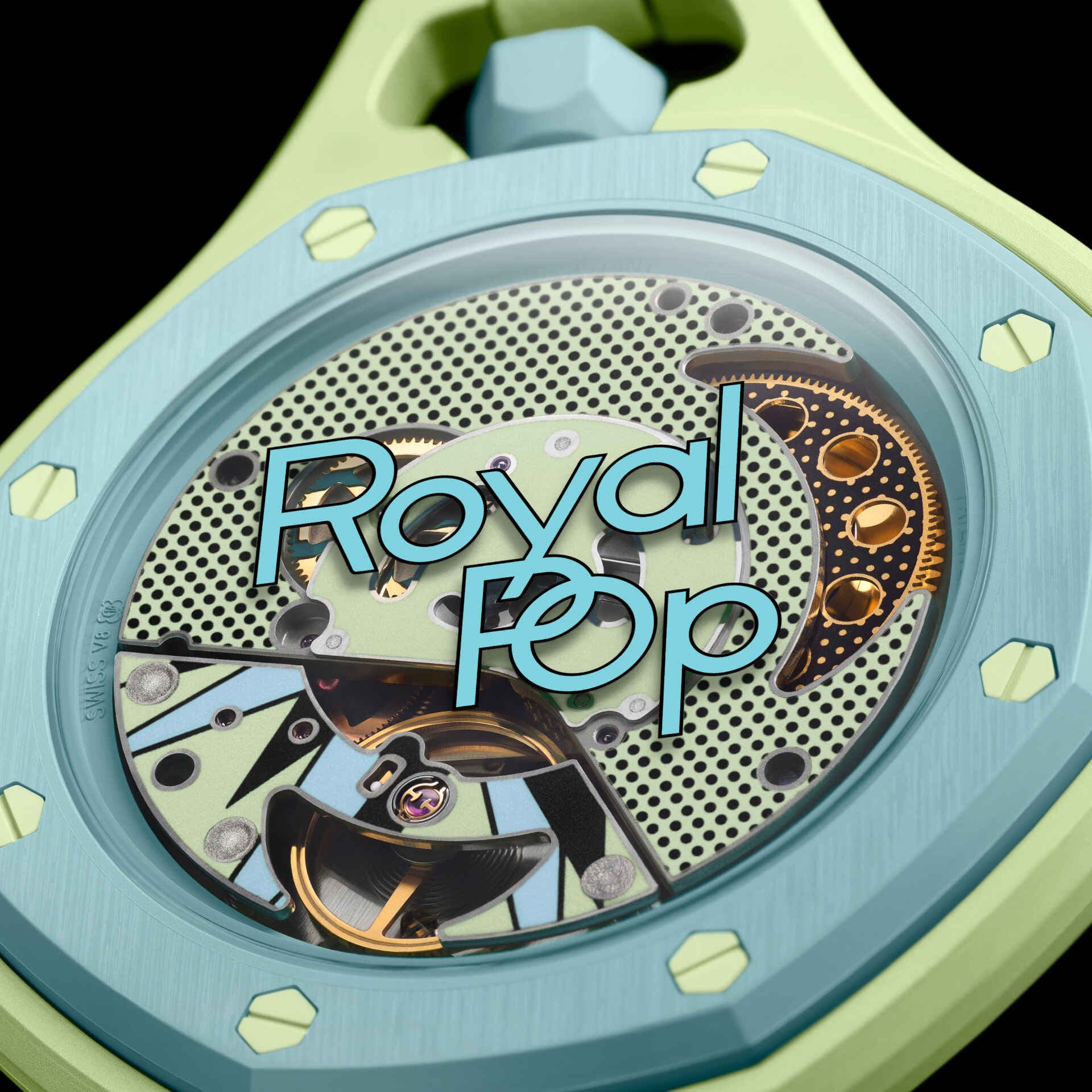 Swatch x Audemars Piguet | Royal Pop | Bioceramic Pocket Watch | Blaue Acht