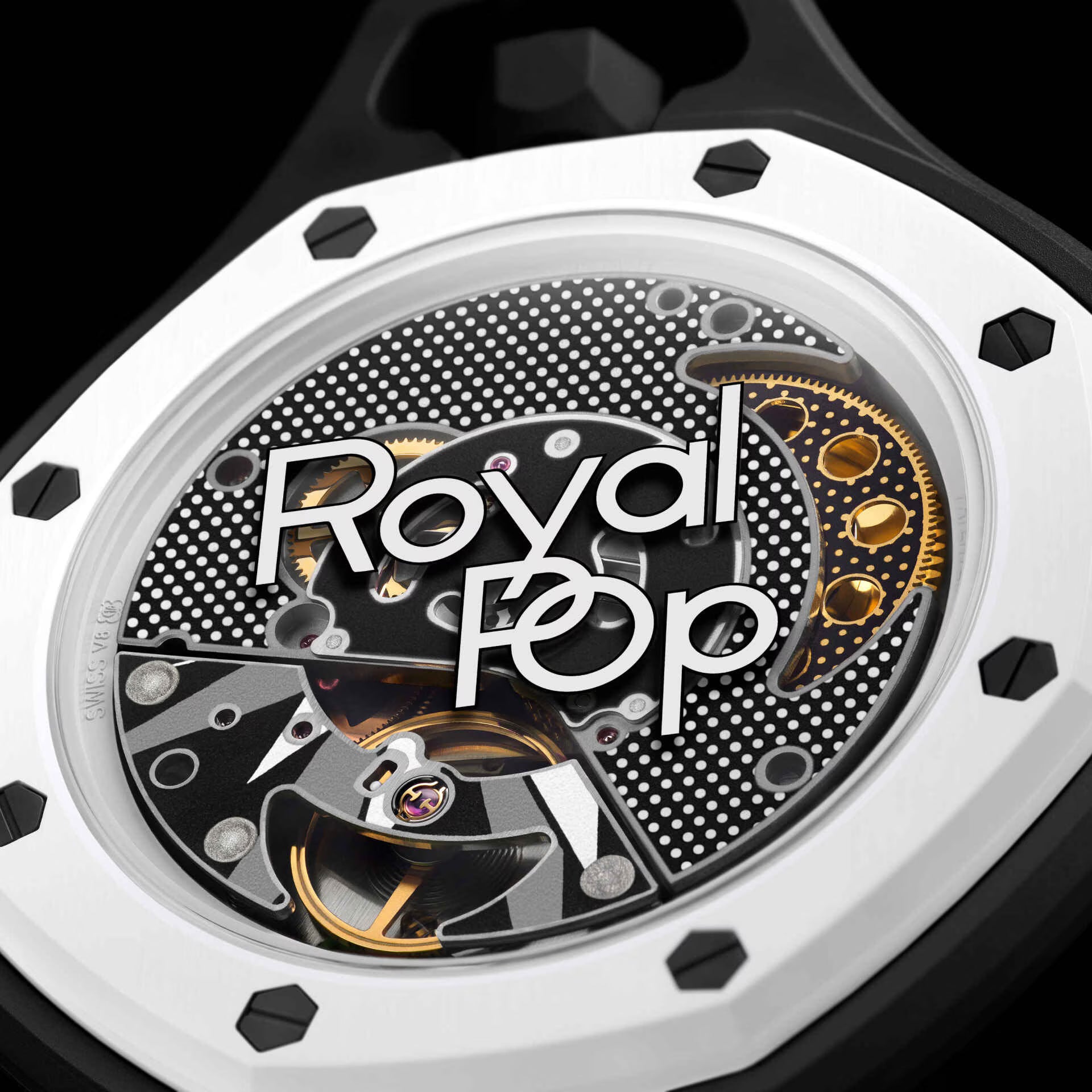 Swatch x Audemars Piguet | Royal Pop | Bioceramic Pocket Watch | Ocho Negro