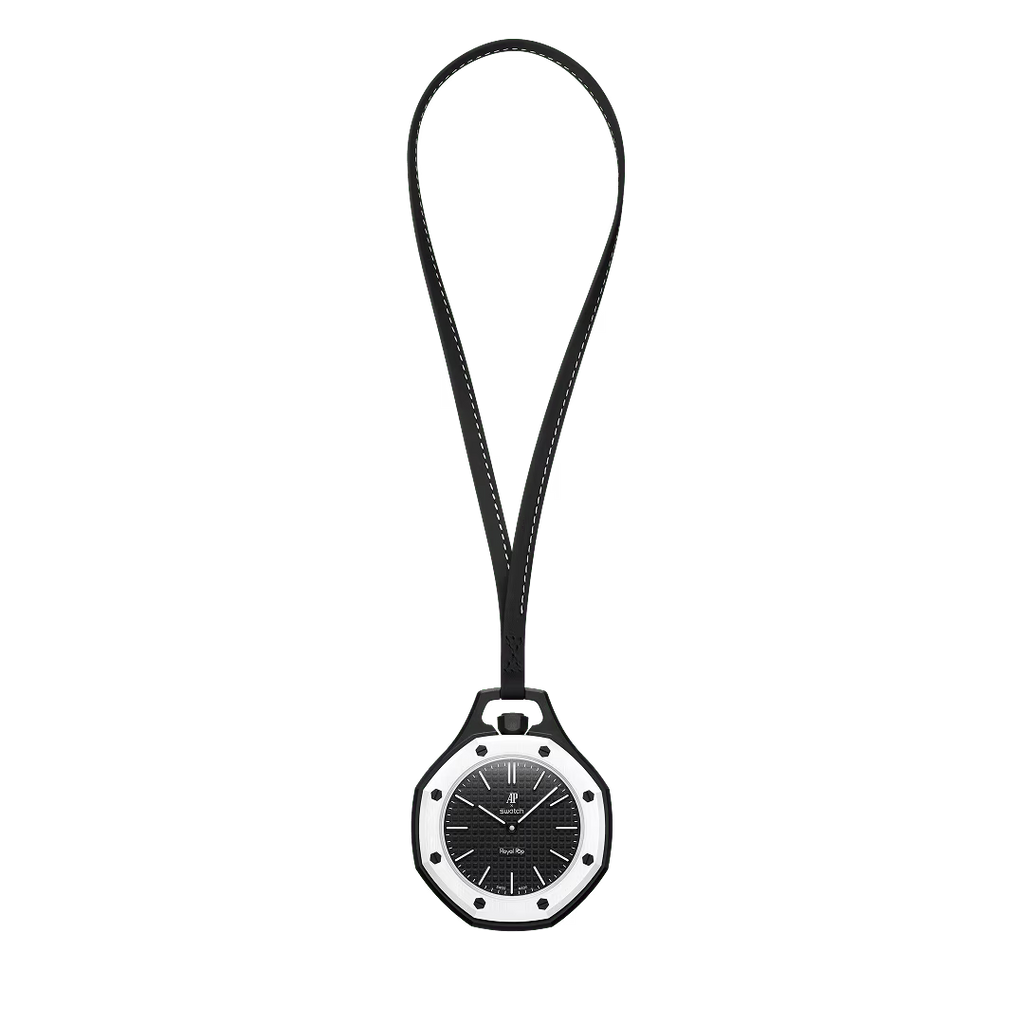 Swatch x Audemars Piguet | Royal Pop | Bioceramic Pocket Watch | Ocho Negro