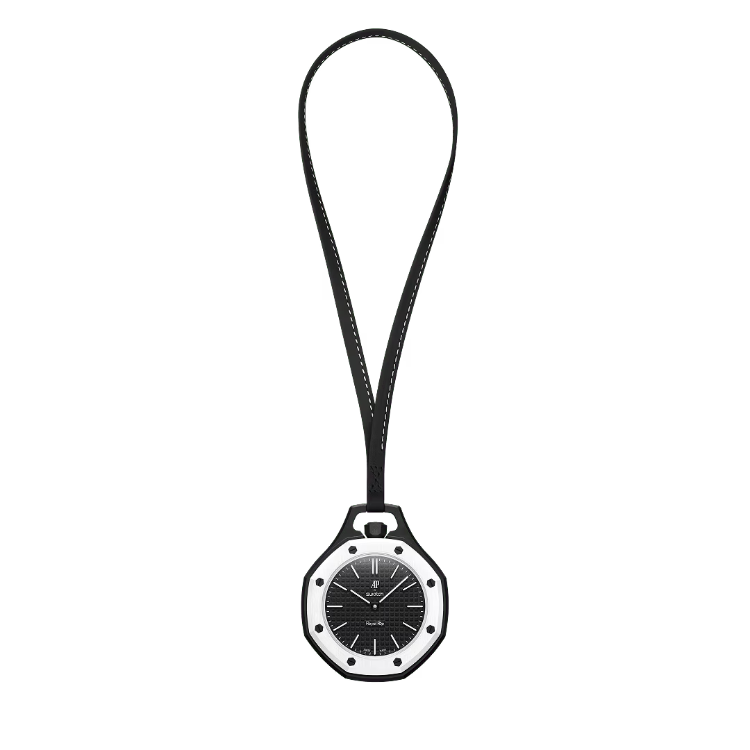 Swatch x Audemars Piguet | Royal Pop | Bioceramic Pocket Watch | Ocho Negro